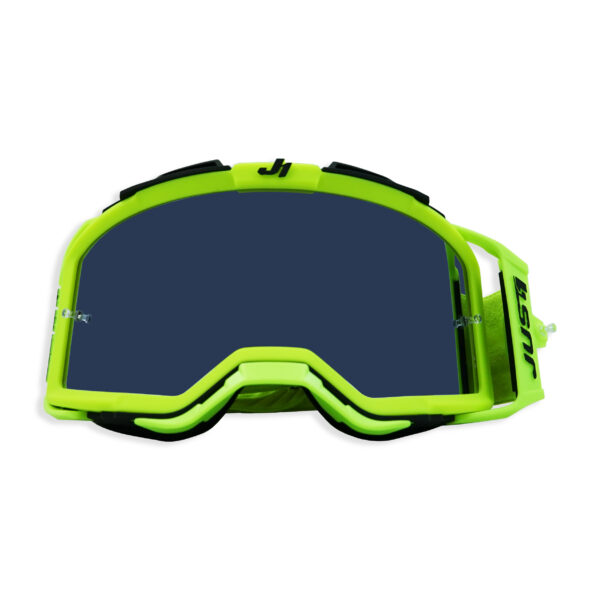 JUST1 NERVE KORTEN Yellow Fluo Black Mirror Black Lens