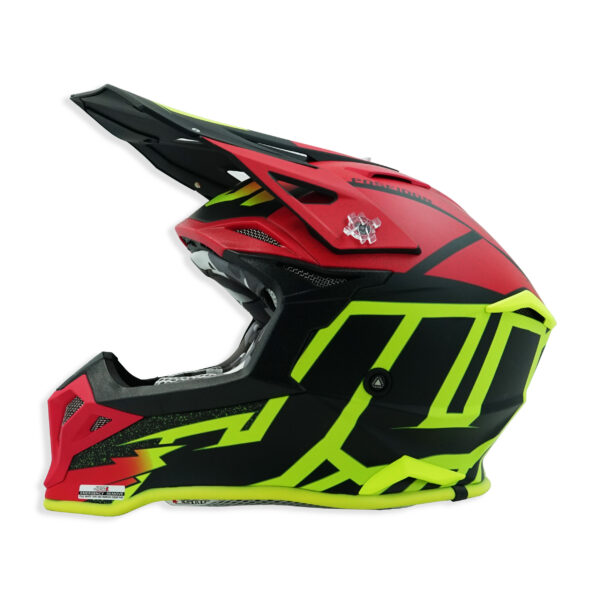 JUST1 J39 Poseidon Fluo Yellow Red Black