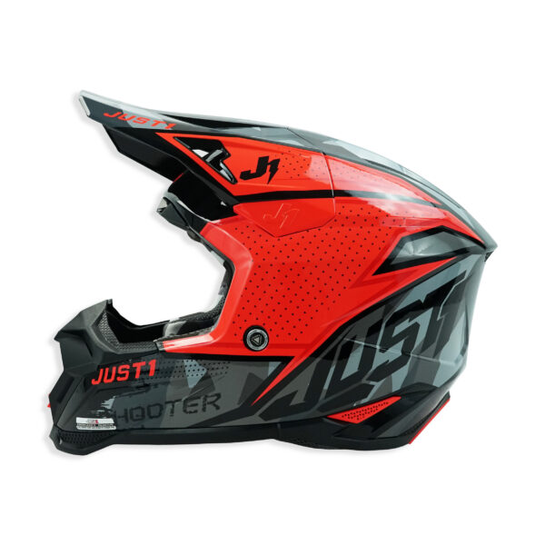 JUST1 J40 Shooter Camo Orange Black