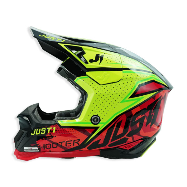 JUST1 J40 Shooter Camo Red Black